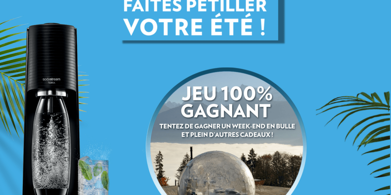 Jeu concours Sodastream