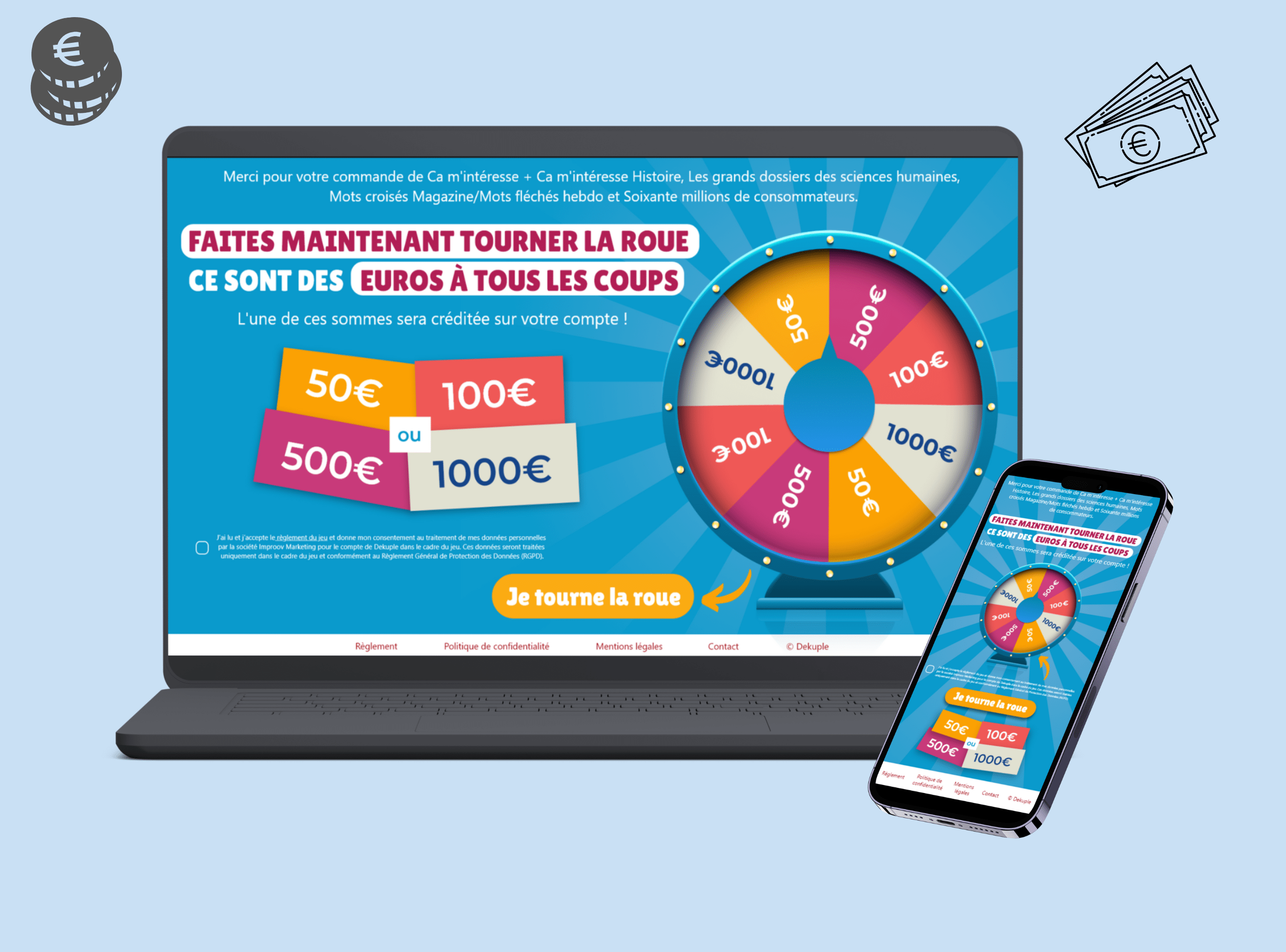 La roue des cadeaux