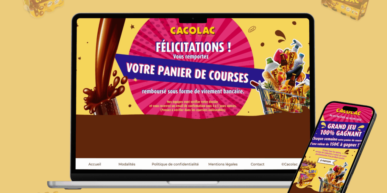 Cacolac - mes courses remboursées