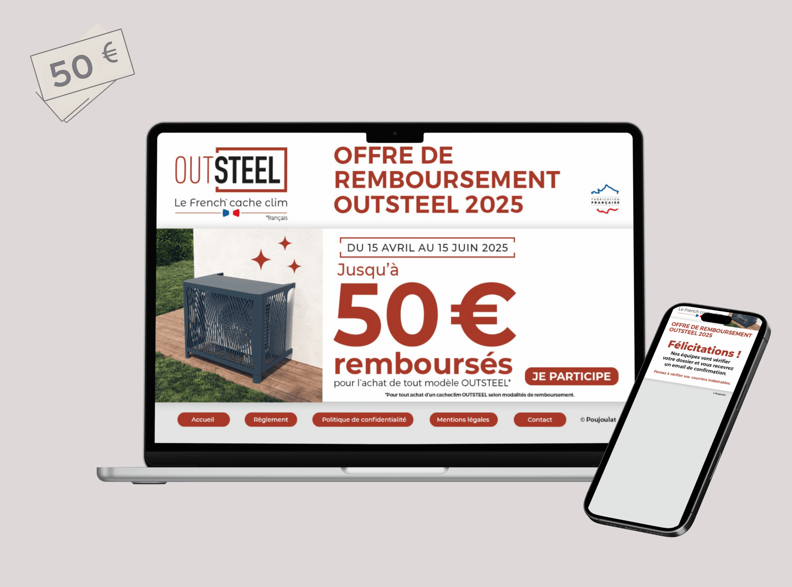 Outsteel Cache-clim